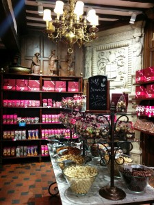 Chocolate store in Brussels