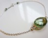 Green Amethyst Bracelet – Silver 925 2
