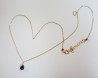 Garnet Necklace with K14 Gold Filled 4