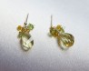 Lemon quartz earrings with Silver 925 2