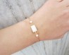 Mother of Pearl Bracelet with K14 Gold Filled 4