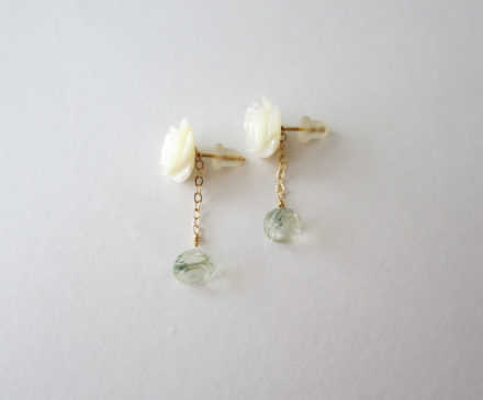 Shell&Green amethyst earrings 2