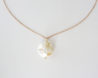 k14 gold filled white shell necklace 1